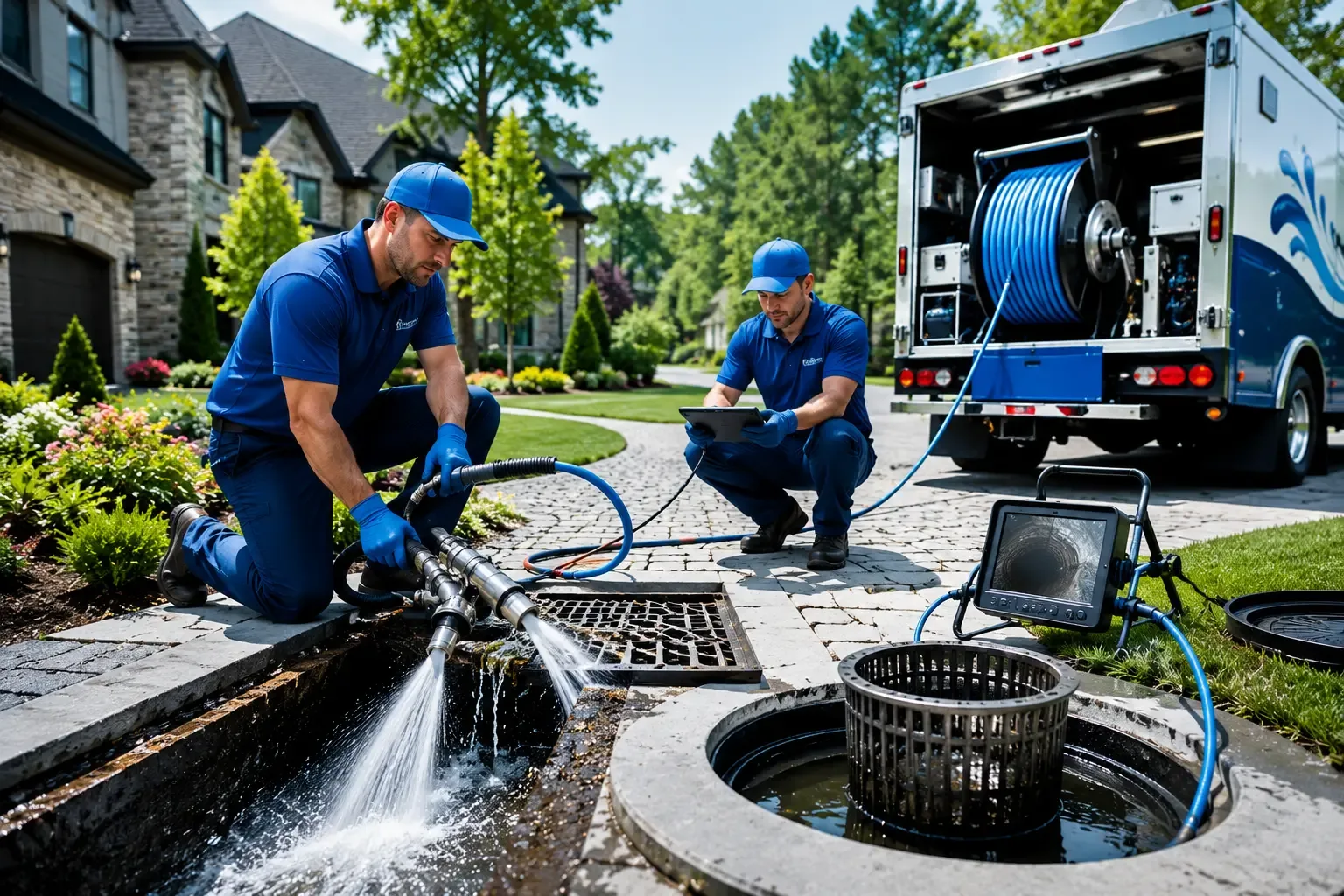Local outdoor drain cleaning professionals in Oakwood, OK