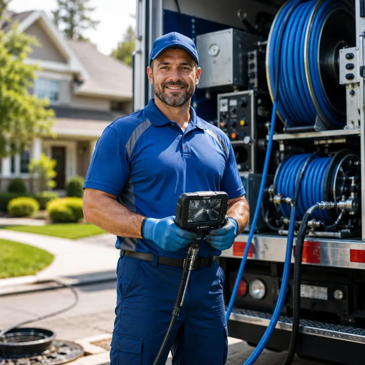 Local outdoor drain cleaning specialists in Oakwood, OK